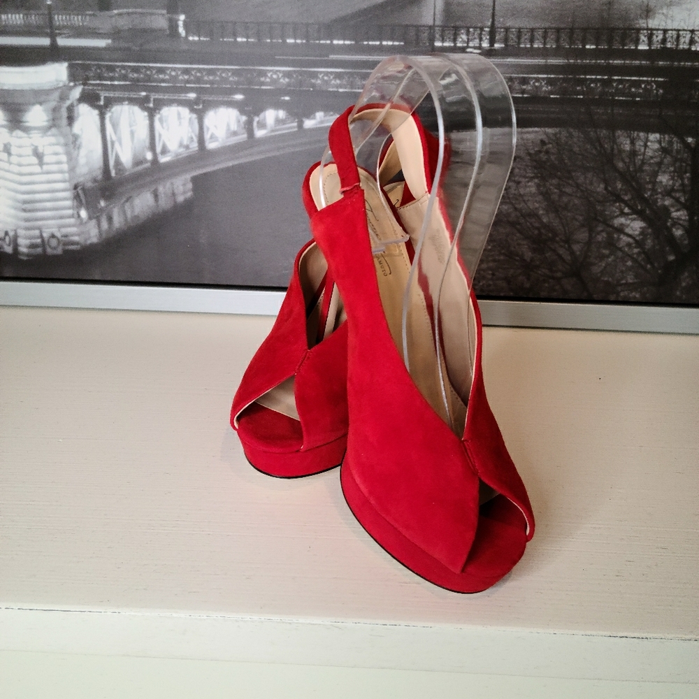 Imagine by Vince Camuto peep toe pumps